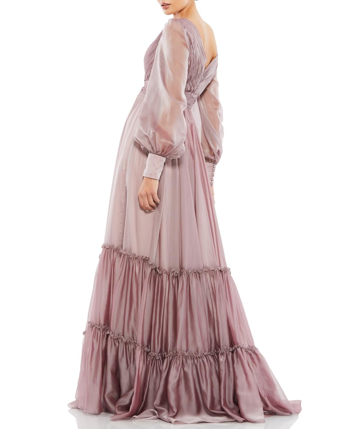 Long Sleeve A-Line Gown sold by Lord & Taylor product image thumbnail 2