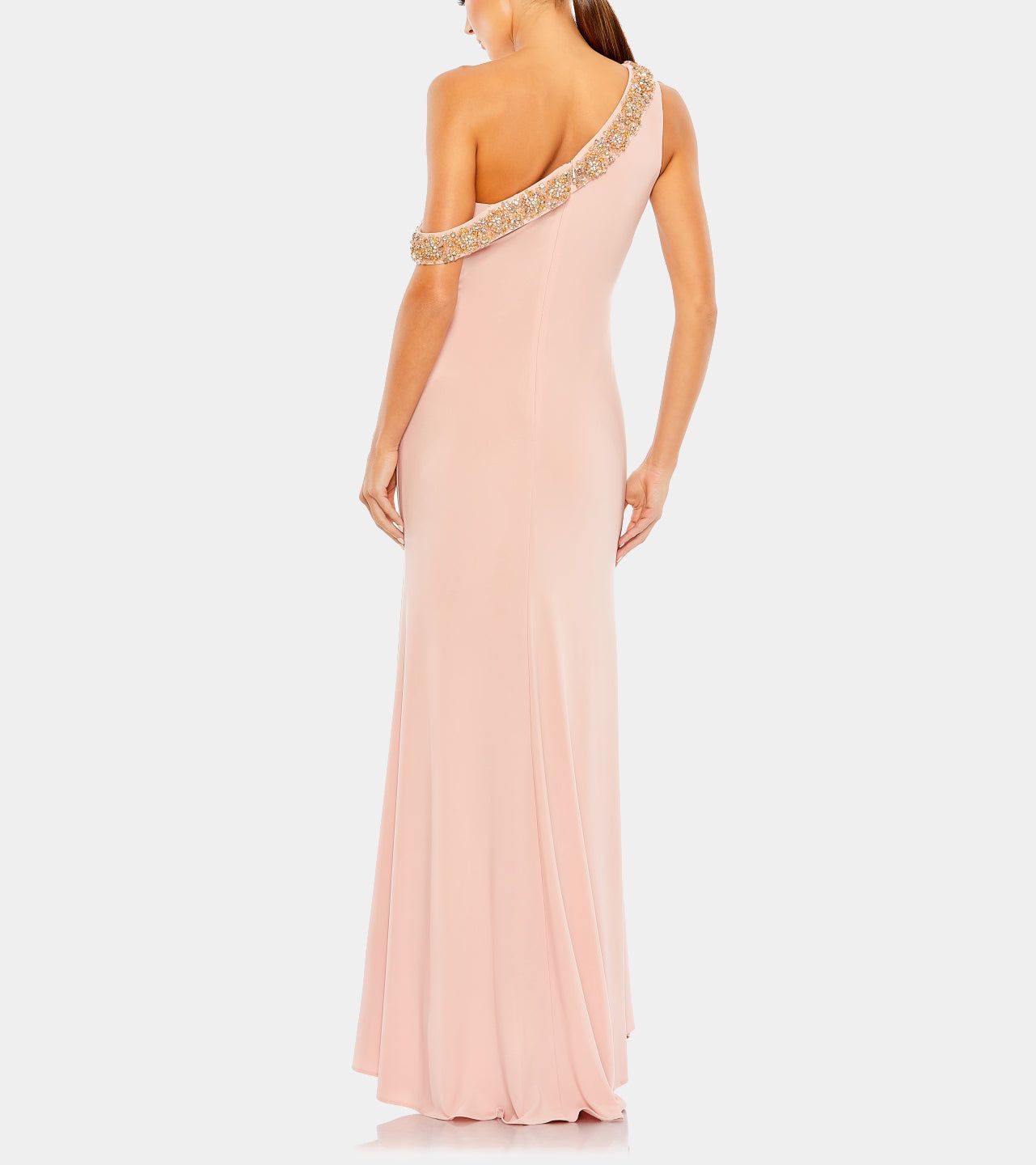 Beaded Drop Shoulder Jersey Gown sold by Lord & Taylor product image thumbnail 2