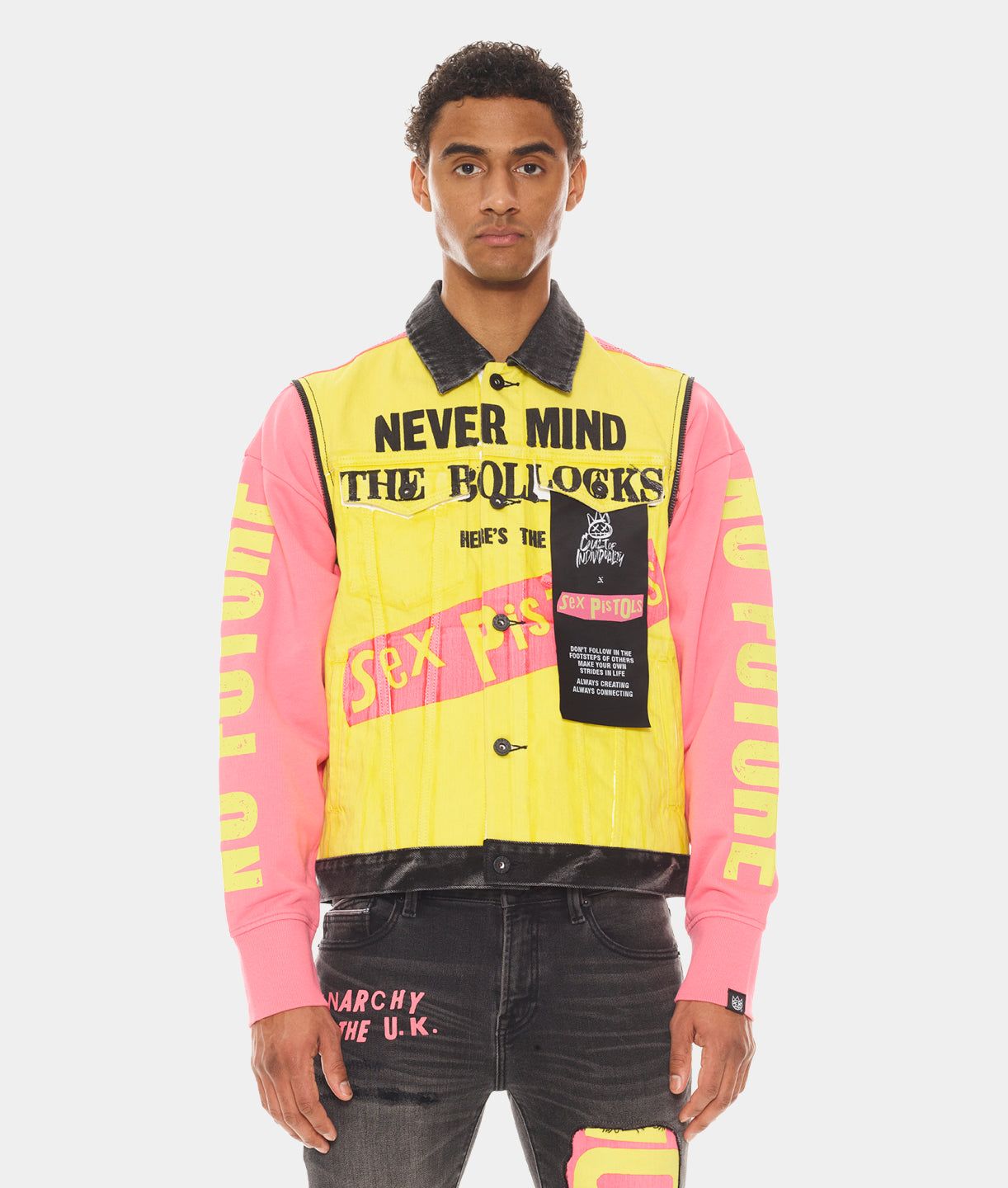 Leather Moto Studded Jacket sold by Lord & Taylor product image thumbnail 5