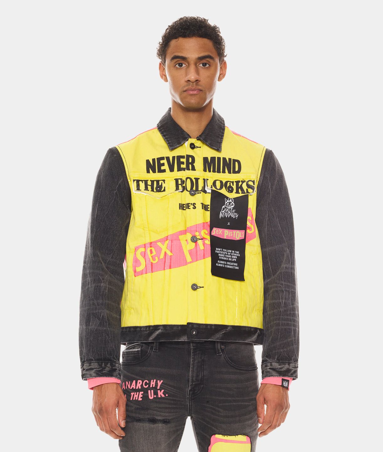 Leather Moto Studded Jacket sold by Lord & Taylor product image thumbnail 2