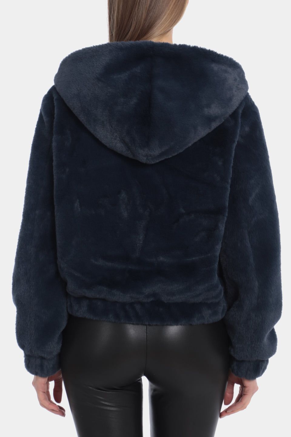 Faux Fur Zip Front Hoodie sold by Lord & Taylor product image thumbnail 11