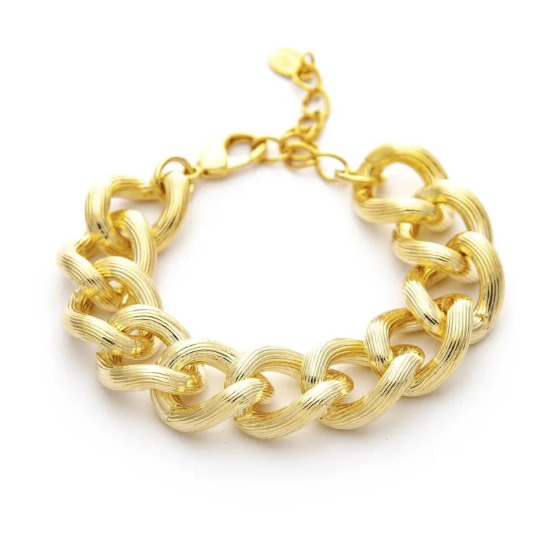Textured Curb Link Bracelet sold by Lord & Taylor