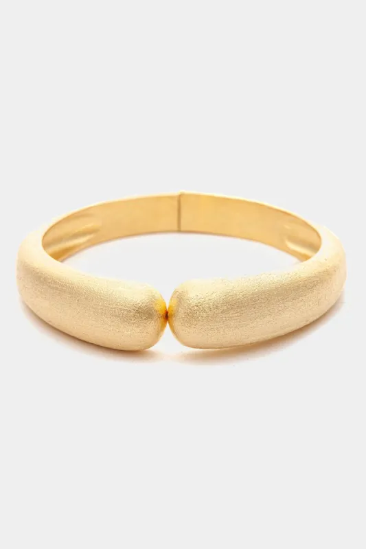 Satin Hinged Bangle sold by Lord & Taylor