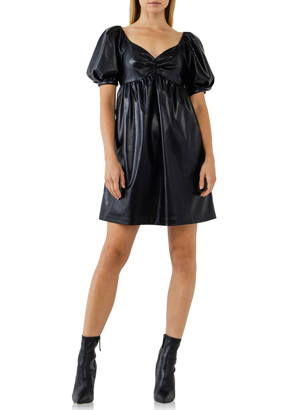 Faux Leather Mini Dress sold by Lord & Taylor product image thumbnail 10