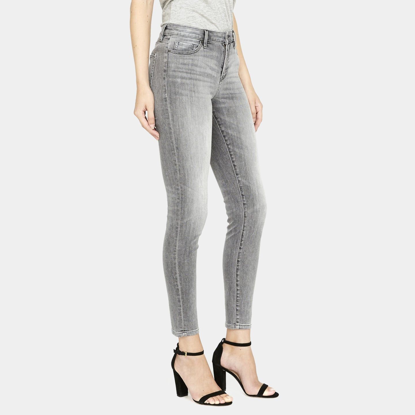 Alexa Mid Rise Super Skinny Jeans sold by Lord & Taylor product image thumbnail 2