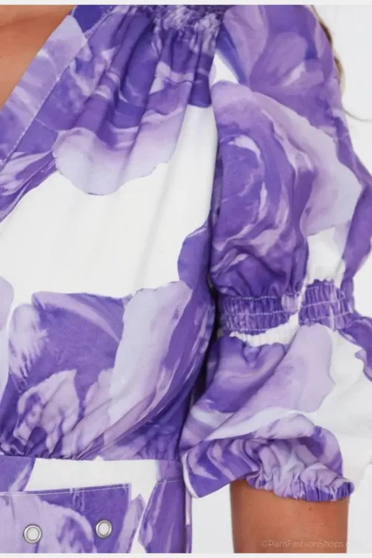 Verona Floral Belted Maxi Dress sold by Lord & Taylor