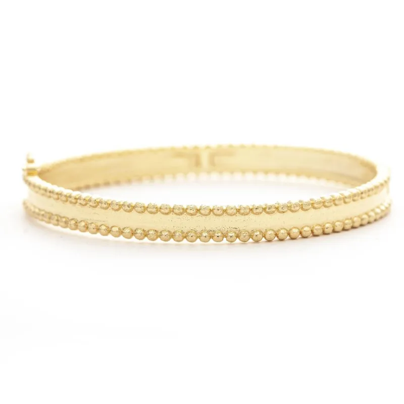 Satin Hinge Bangle Bracelet sold by Lord & Taylor