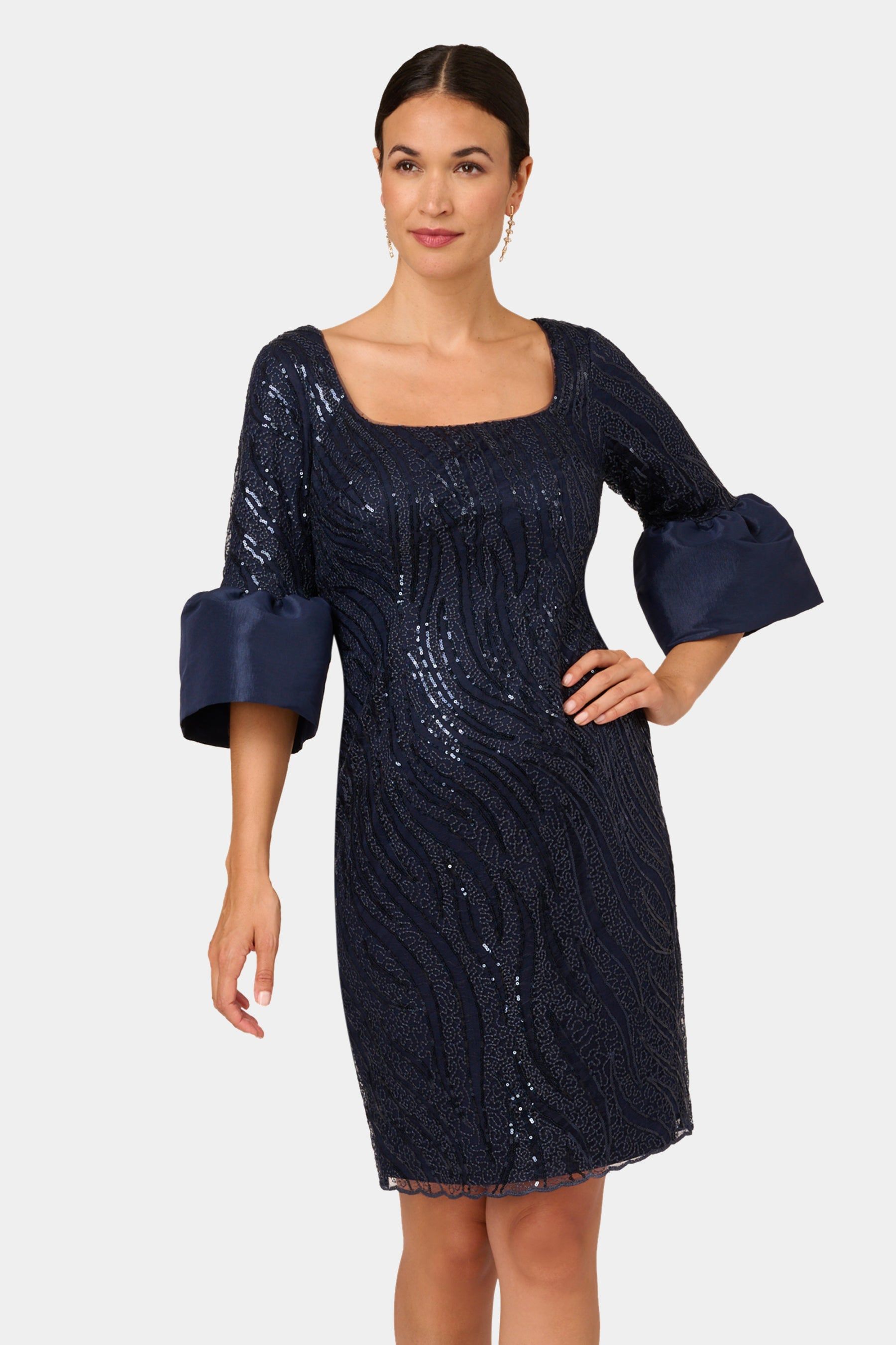 Embroidered Bell Dress sold by Lord & Taylor