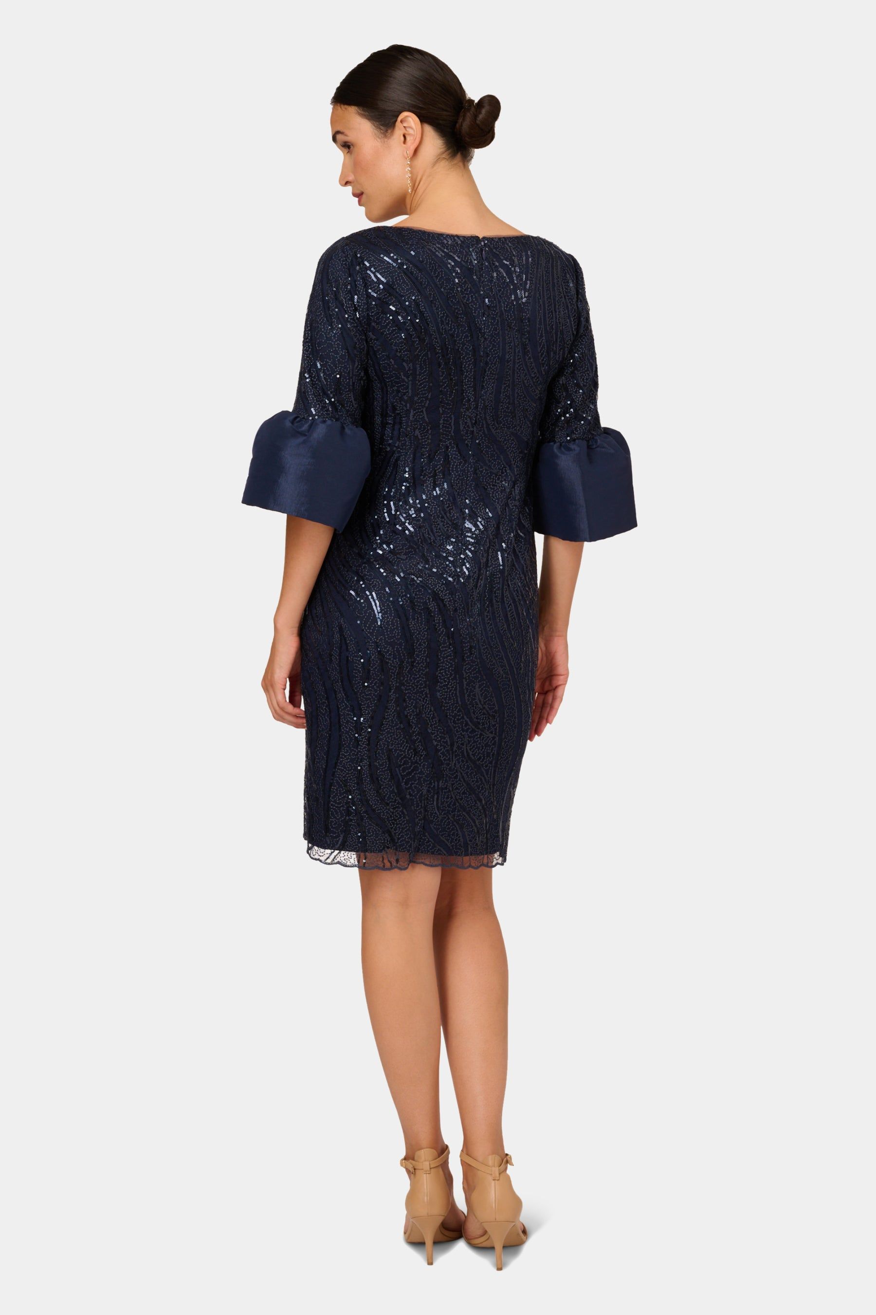 Embroidered Bell Dress sold by Lord & Taylor product image thumbnail 3