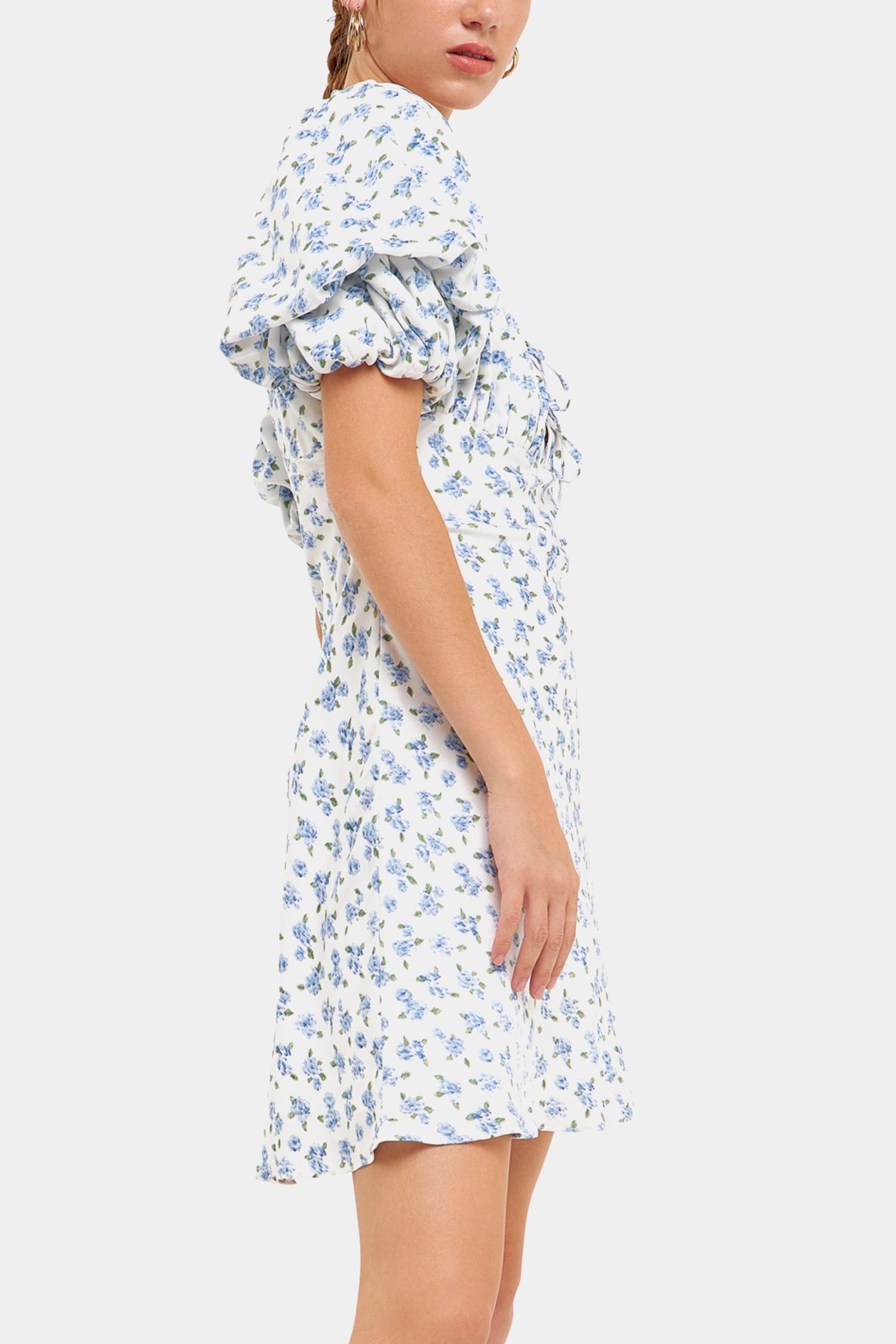 Floral Print Satin Mini Dress sold by Lord & Taylor product image thumbnail 2