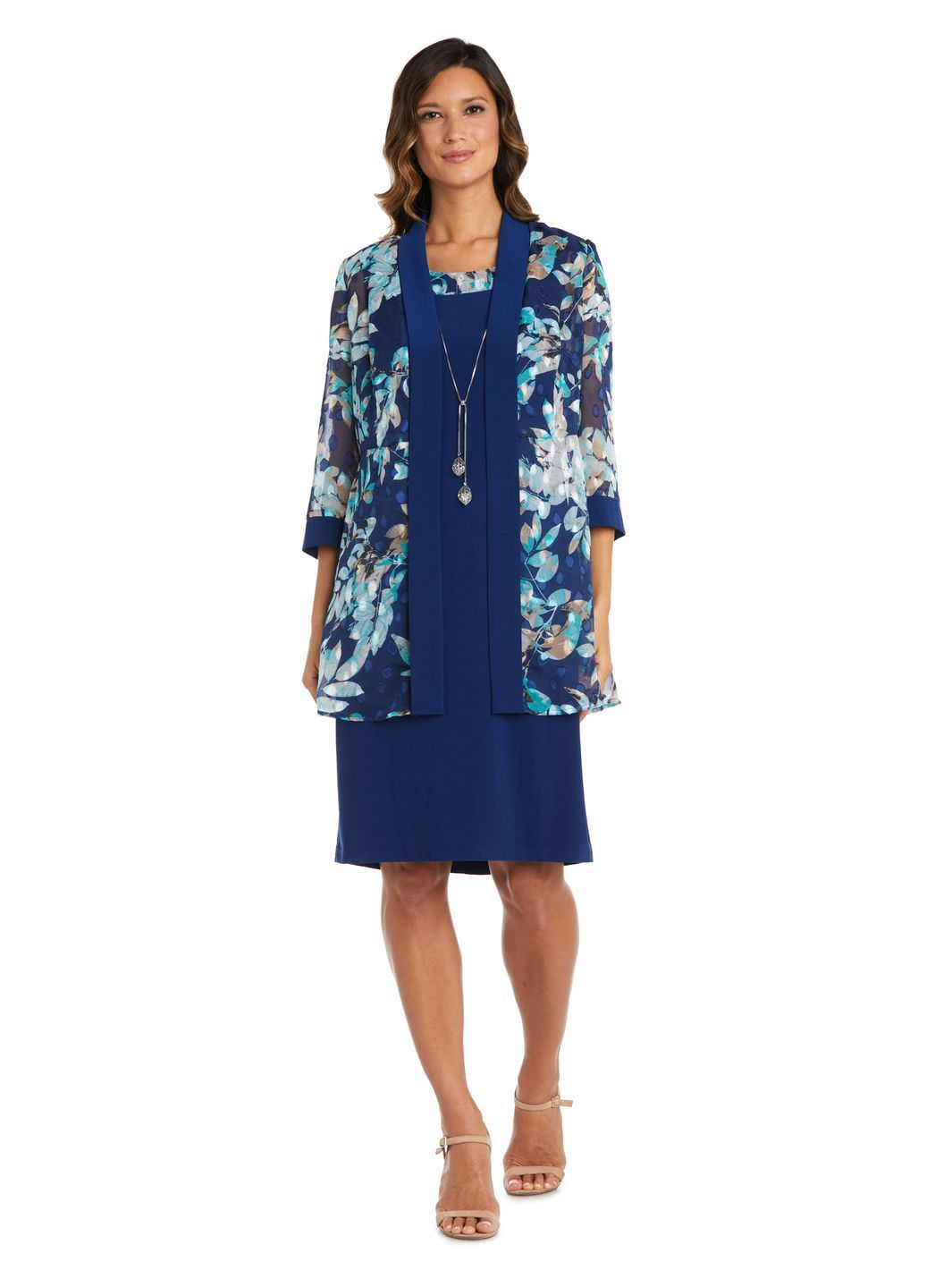 Two-Piece Printed Jacket and Dress Set sold by Lord & Taylor product image thumbnail 6