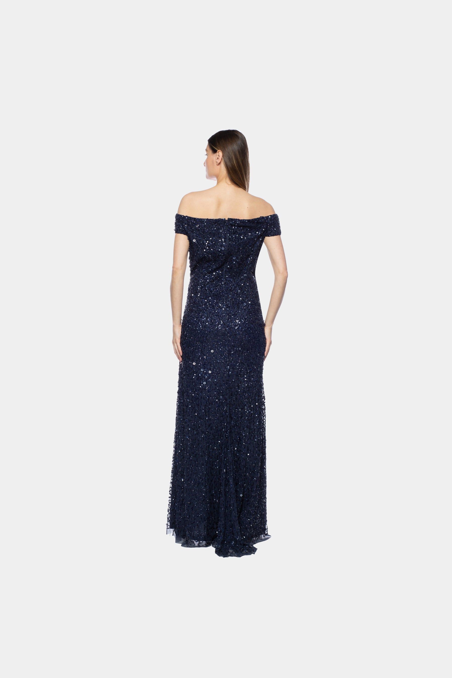 Beaded Off-Shoulder Dress sold by Lord & Taylor product image thumbnail 2