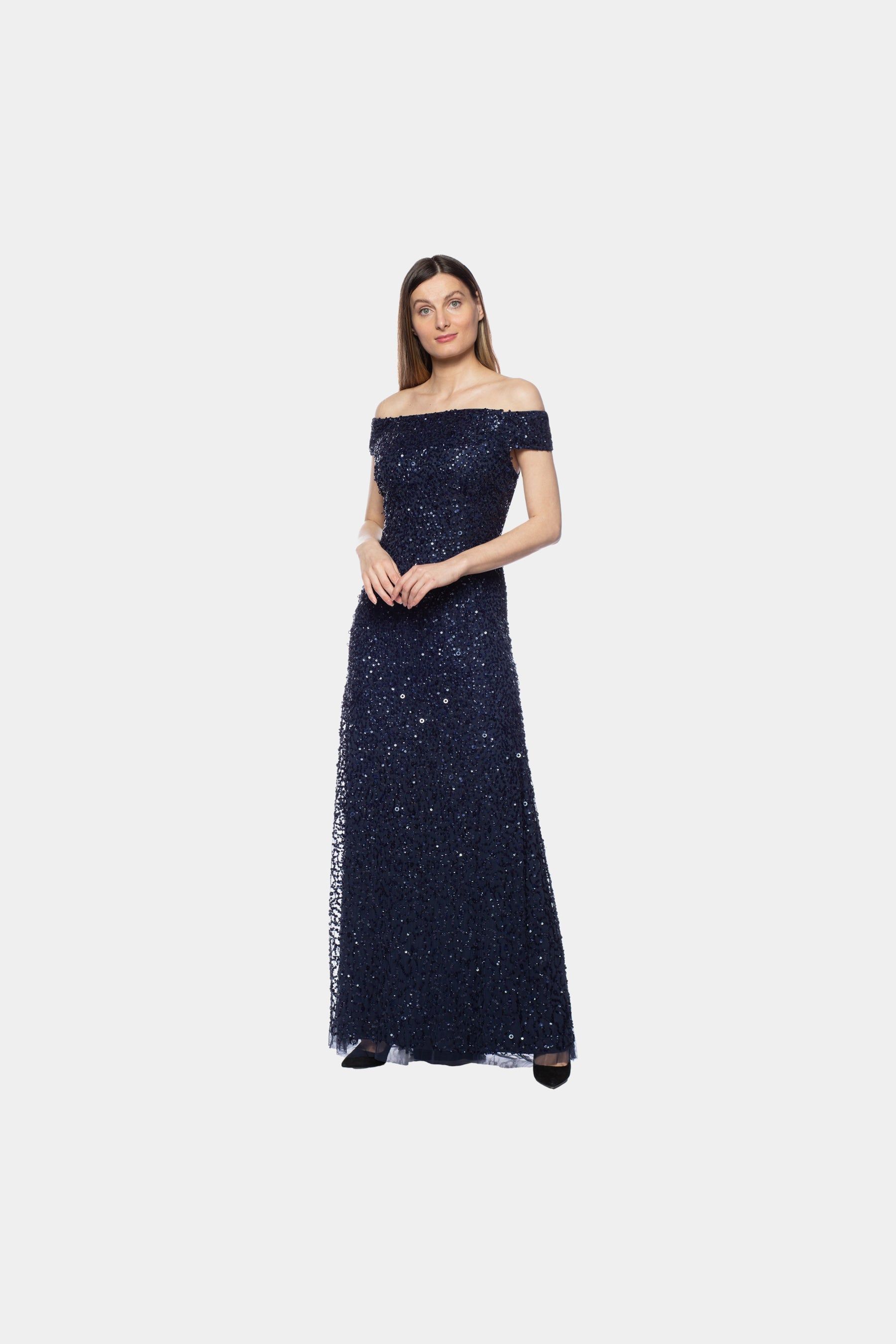 Beaded Off-Shoulder Dress sold by Lord & Taylor