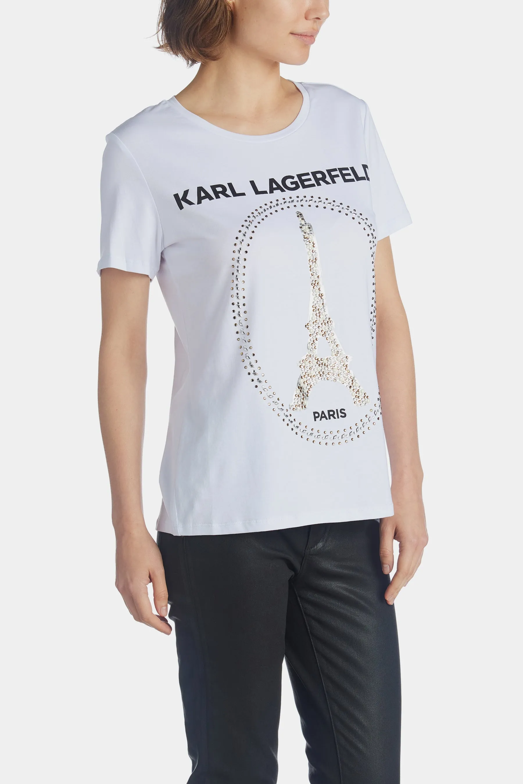 Bead Eiffel Circle Tee sold by Lord & Taylor product image thumbnail 4