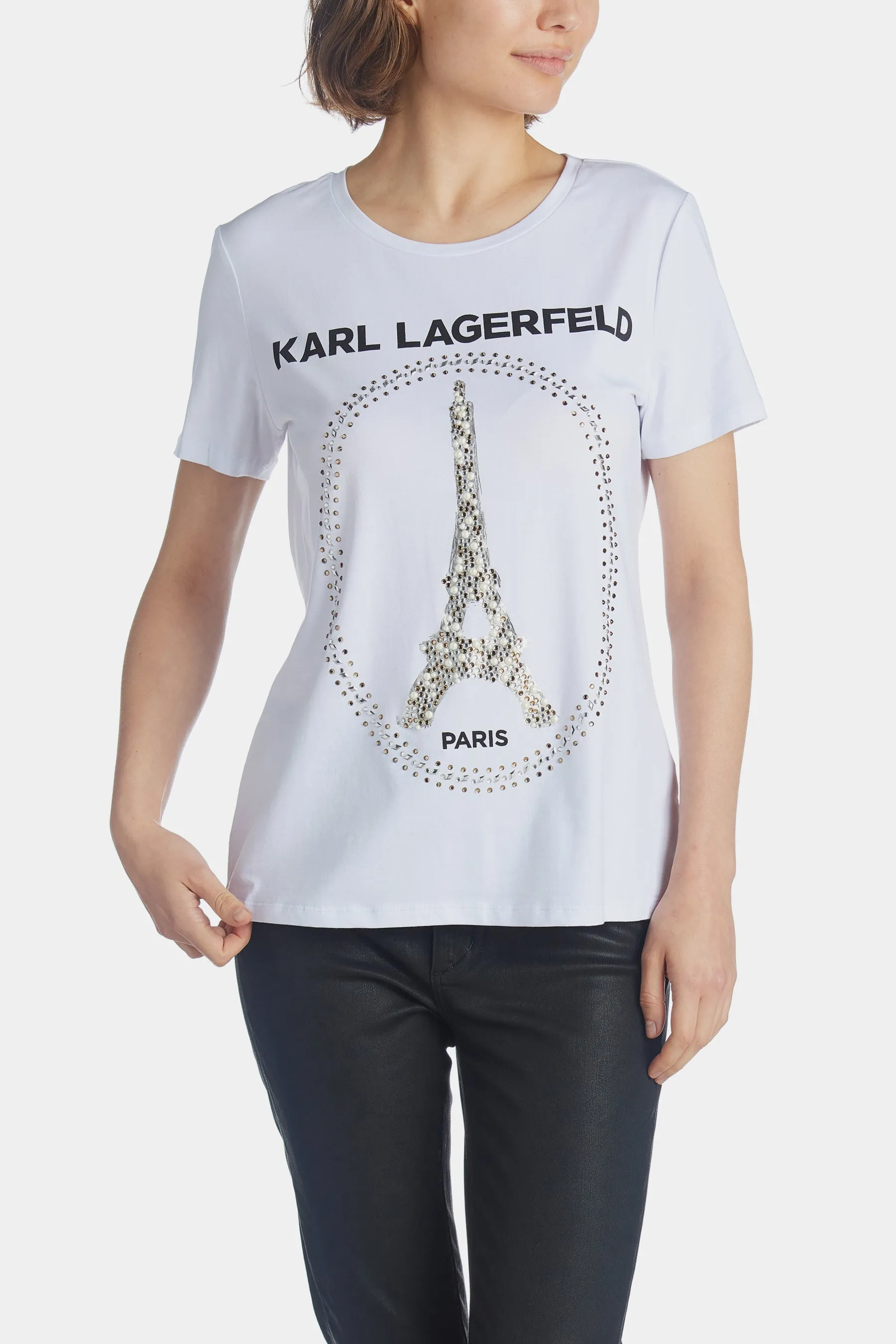 Bead Eiffel Circle Tee sold by Lord & Taylor