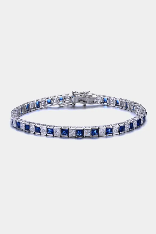 CZ Blue Tennis Bracelet sold by Lord & Taylor