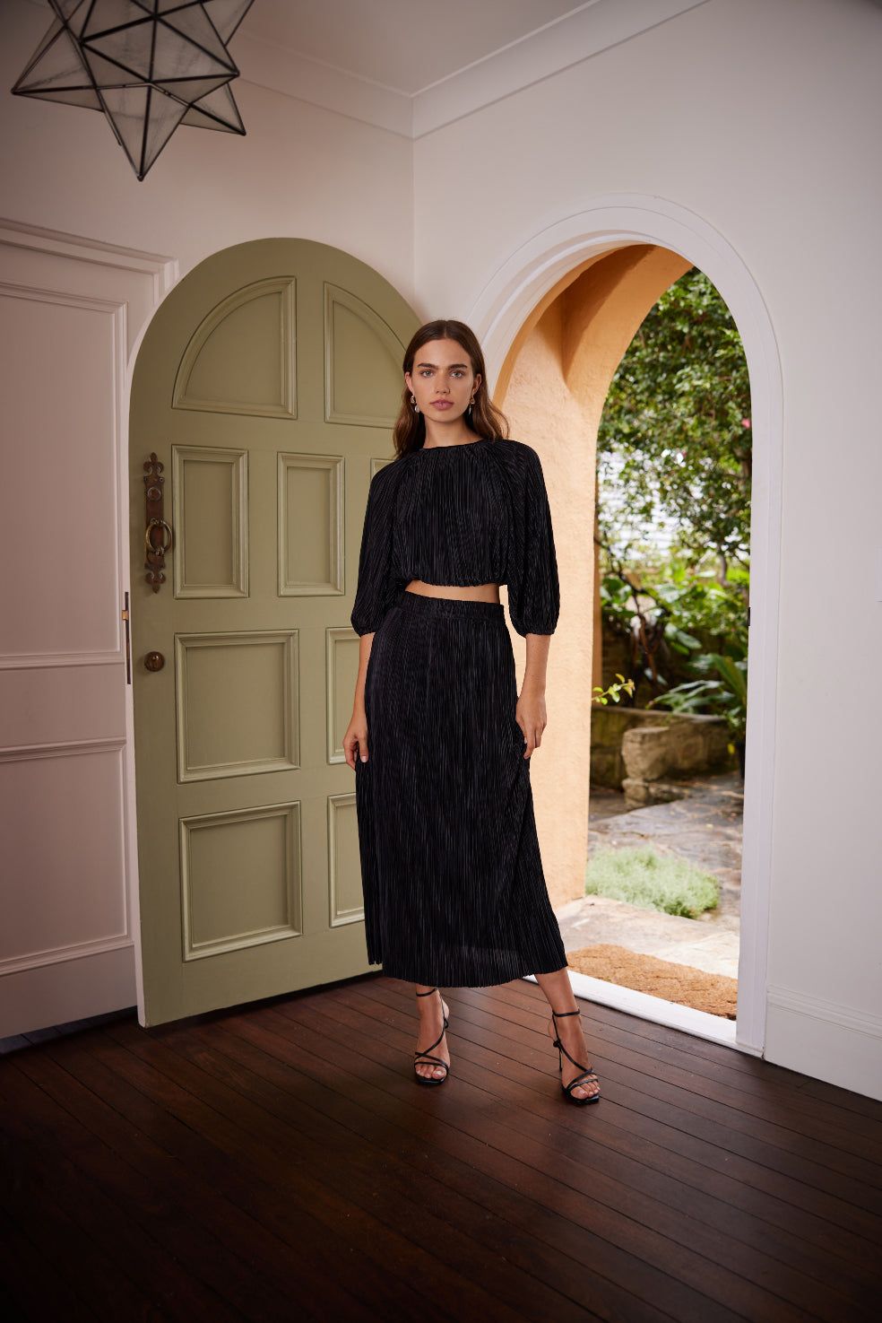 LIVIA MIDI SKIRT sold by Lord & Taylor