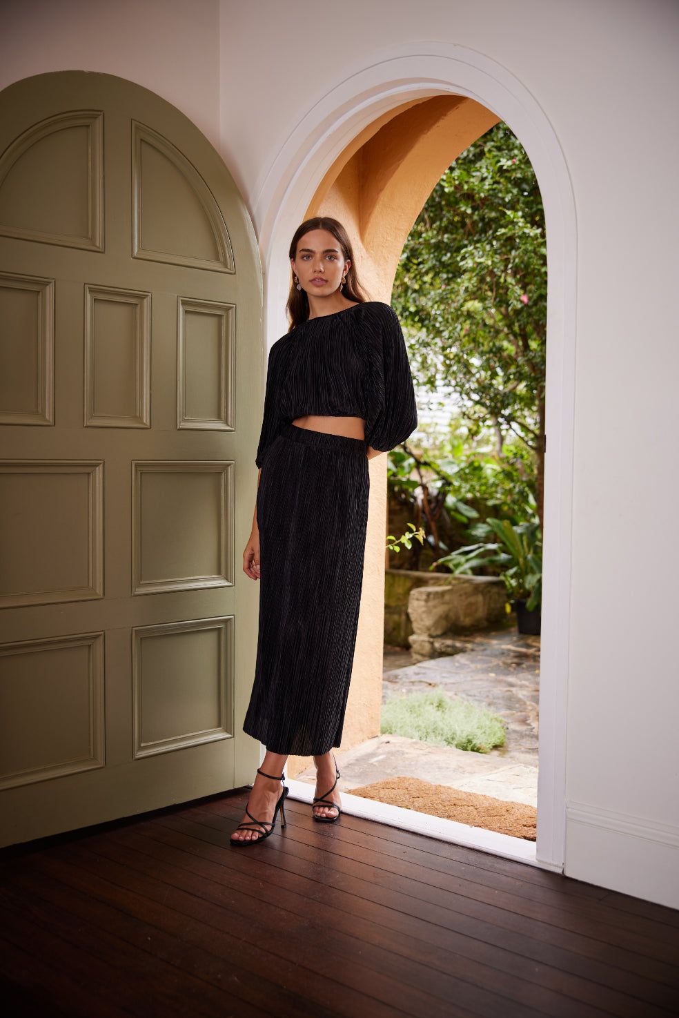 LIVIA MIDI SKIRT sold by Lord & Taylor product image thumbnail 2