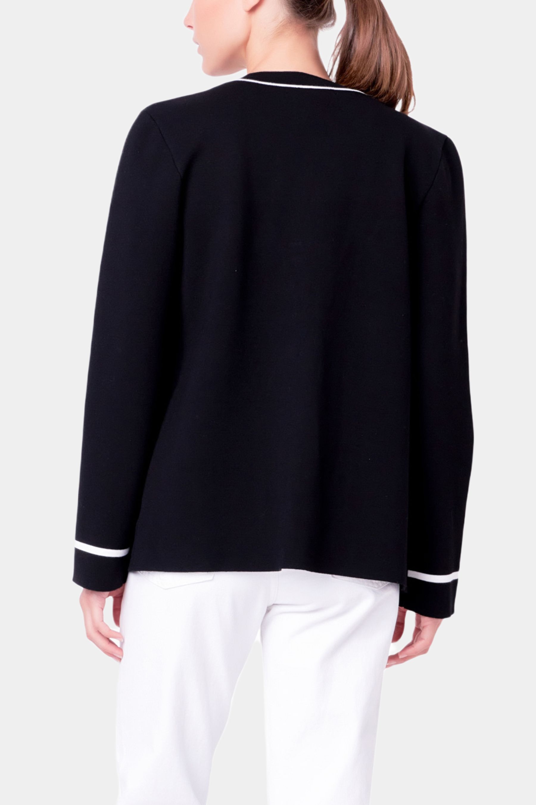 Knit Contrast Cardigan sold by Lord & Taylor