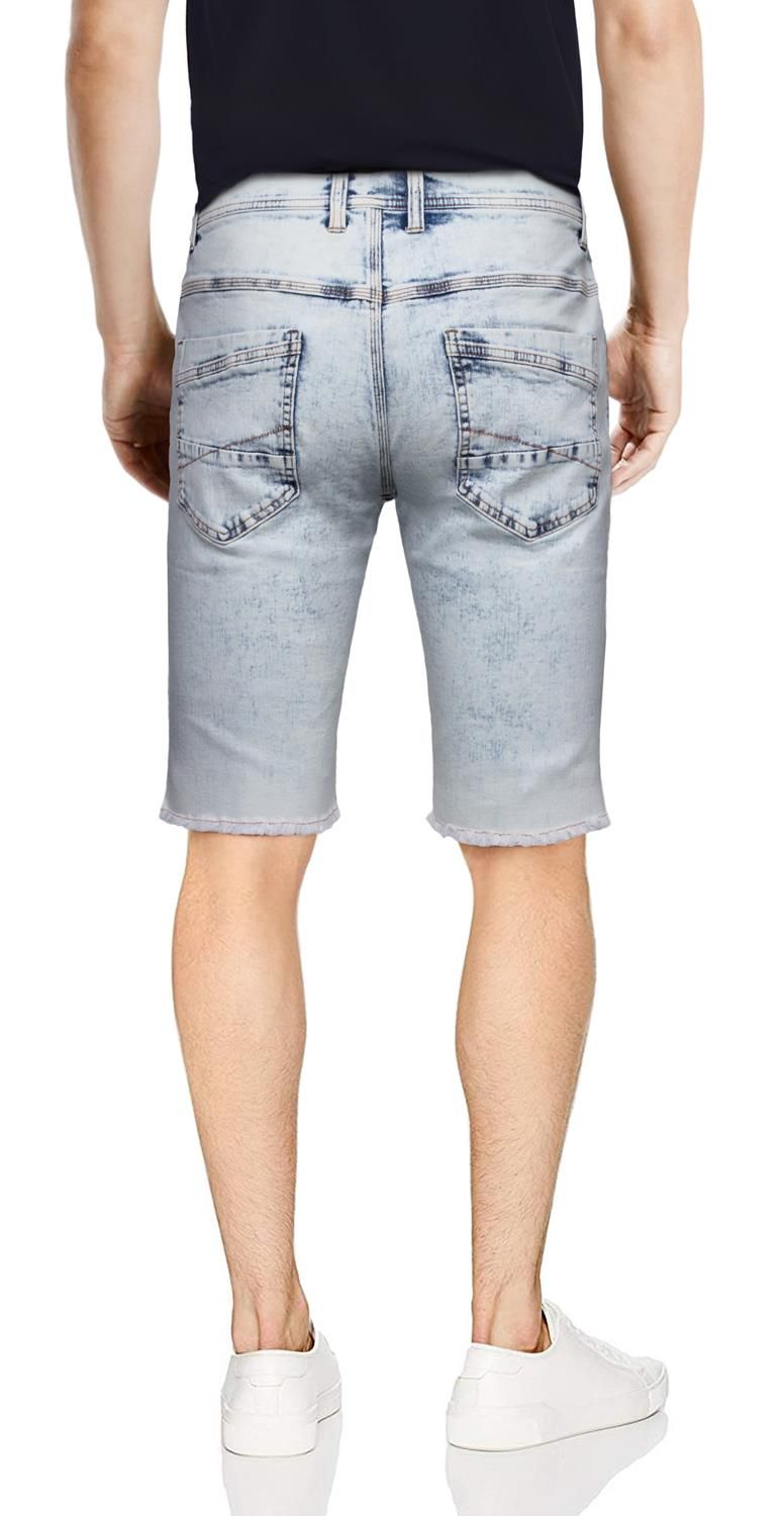 Men's Rip and Repair Denim Shorts sold by Lord & Taylor product image thumbnail 2