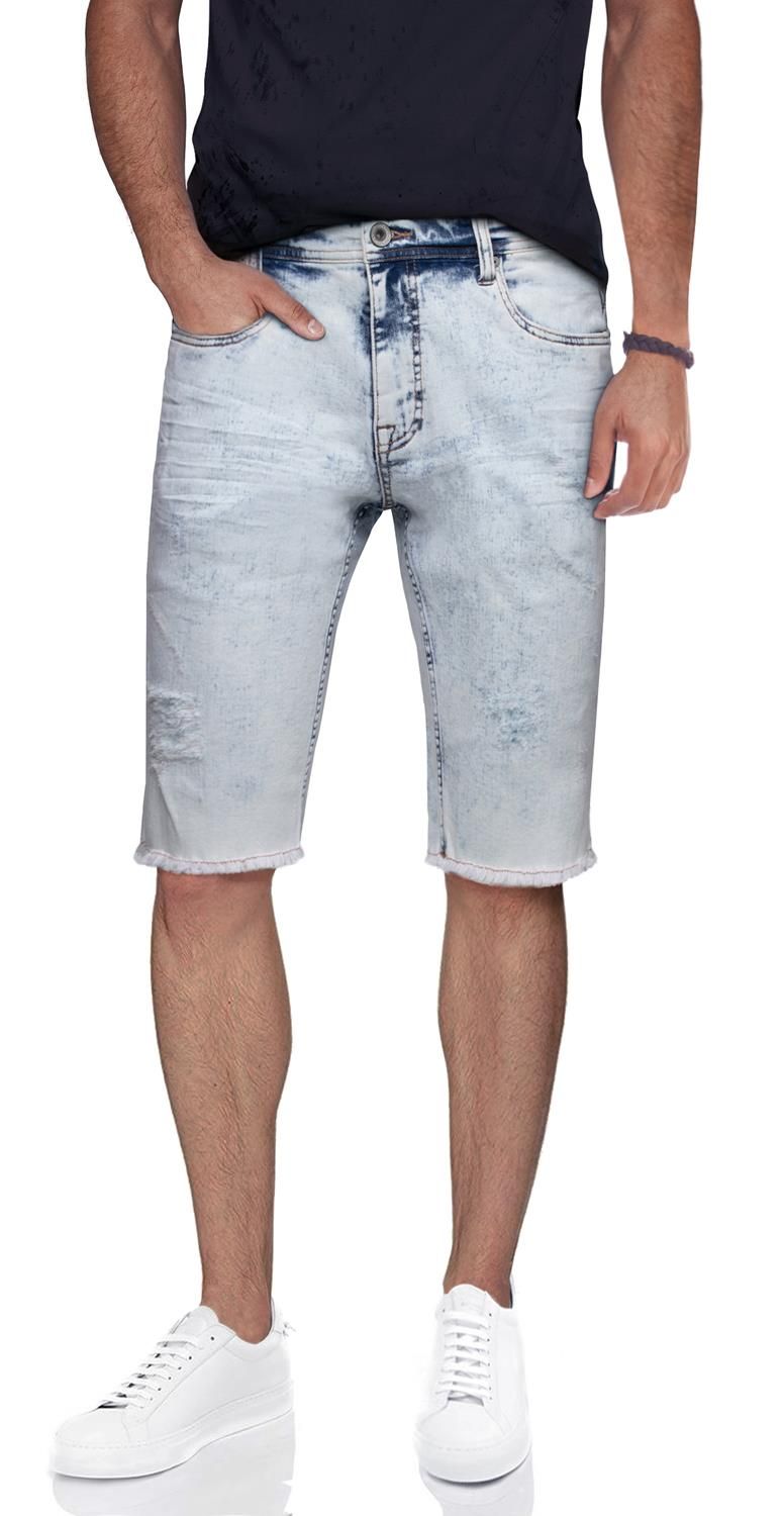 Men's Rip and Repair Denim Shorts sold by Lord & Taylor