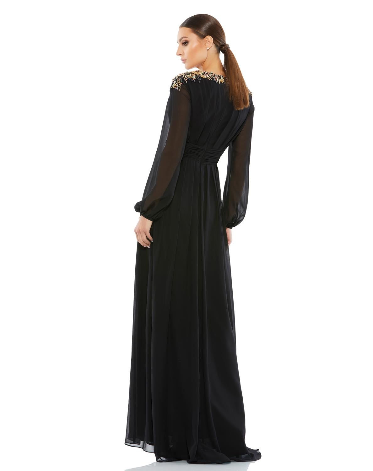 Long Sleeve Gown sold by Lord & Taylor product image thumbnail 2