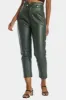 Pleather High Waisted Paperbag Pants sold by Lord & Taylor