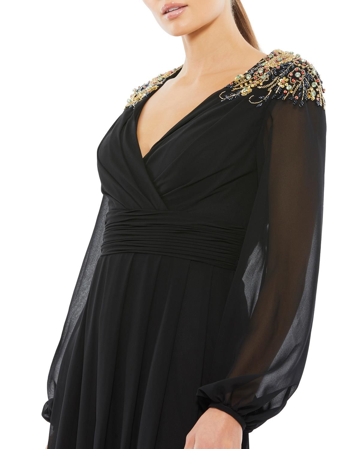 Long Sleeve Gown sold by Lord & Taylor product image thumbnail 3