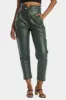 Pleather High Waisted Paperbag Pants sold by Lord & Taylor