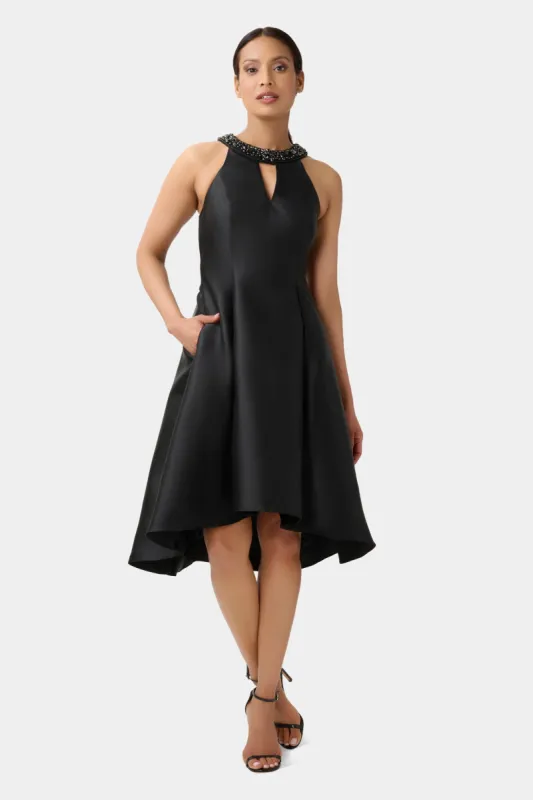 Beaded Mikado Fit And Flare sold by Lord & Taylor