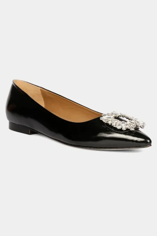 Mabillia Leather Ballet Flat sold by Lord & Taylor