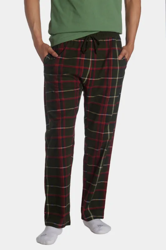 Brushed Flannel Drawcord Waist Lounge Pant sold by Lord & Taylor