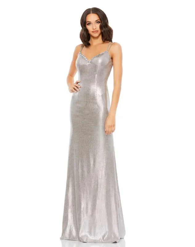 Metallic Gown sold by Lord & Taylor