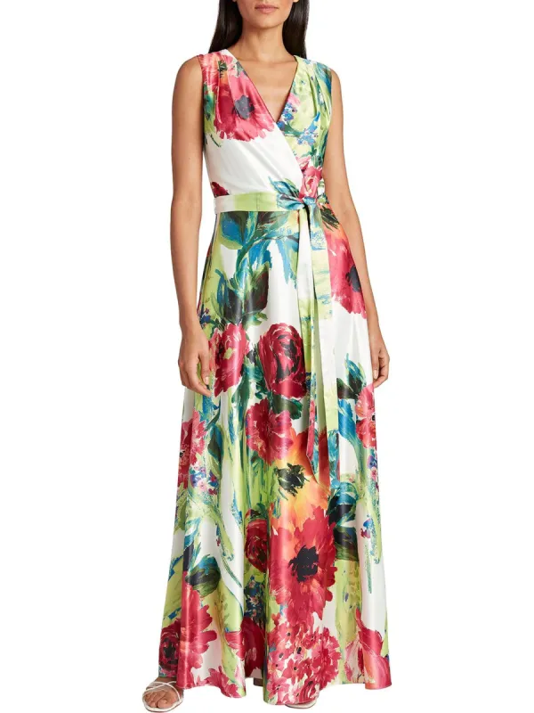 Crossover Floral Gown sold by Lord & Taylor