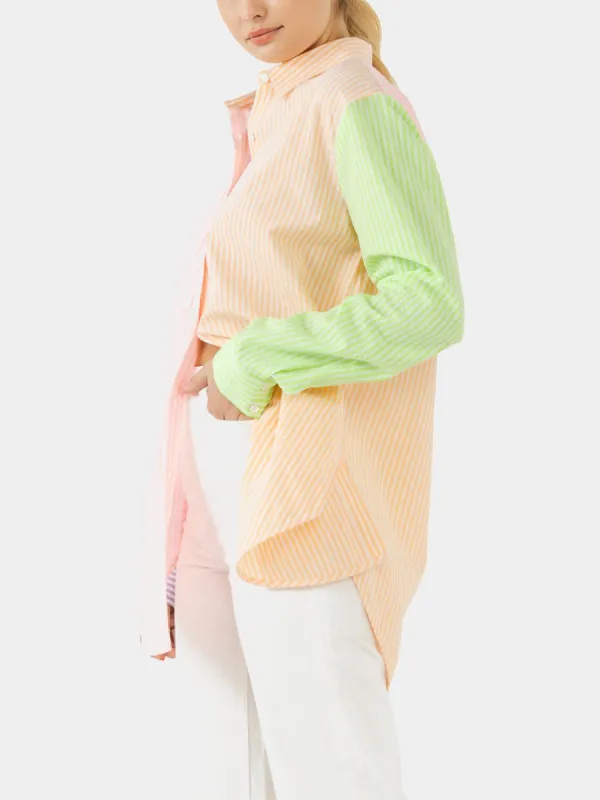 Striped Color Block Shirt sold by Lord & Taylor