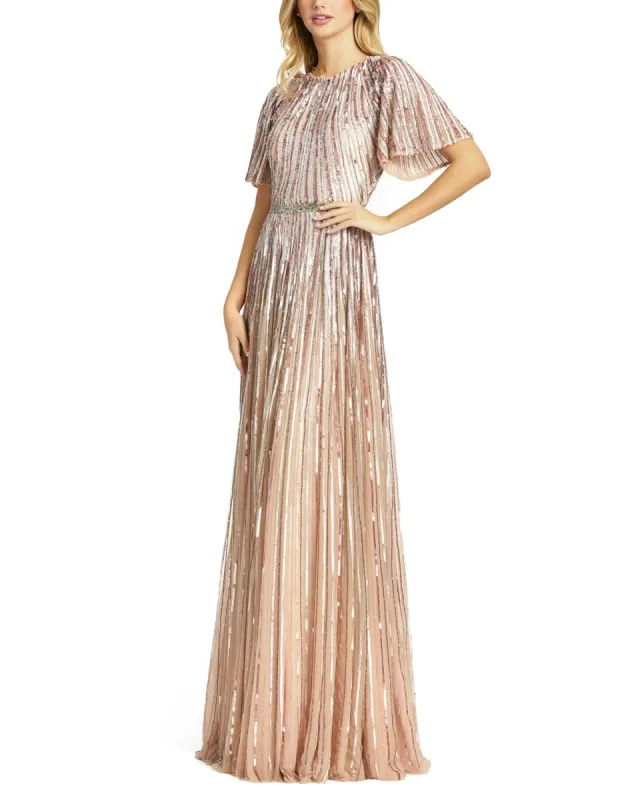 Sequin A-Line Gown sold by Lord & Taylor