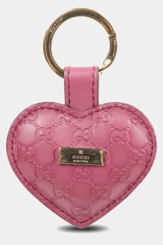Microguccissima Heart Bag Charm sold by Lord & Taylor