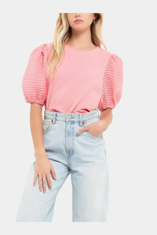 Textured Sleeve Blouse sold by Lord & Taylor