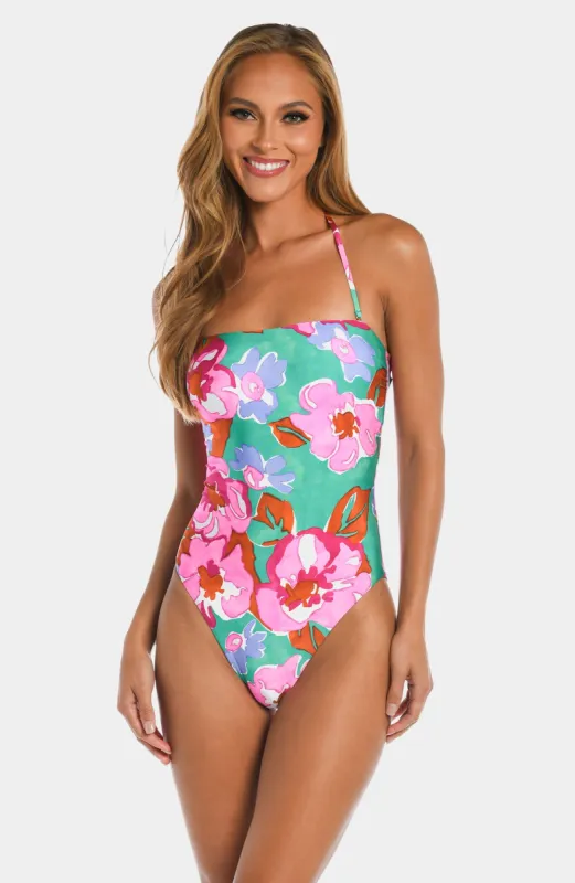 Summer Love Bandeau One Piece sold by Lord & Taylor