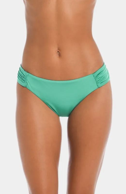 Solid Shirred Side Hipster Bottom sold by Lord & Taylor