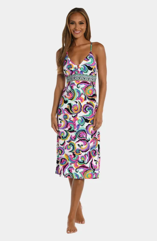Psychedelia Midi Dress sold by Lord & Taylor