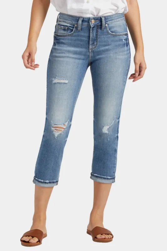 Suki Mid Rise Capri sold by Lord & Taylor