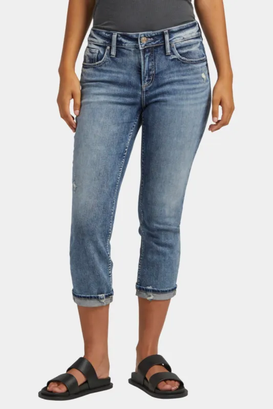 Elyse Mid-Rise Capri sold by Lord & Taylor