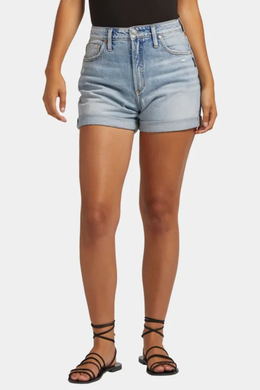 Mom High Rise Shorts sold by Lord & Taylor