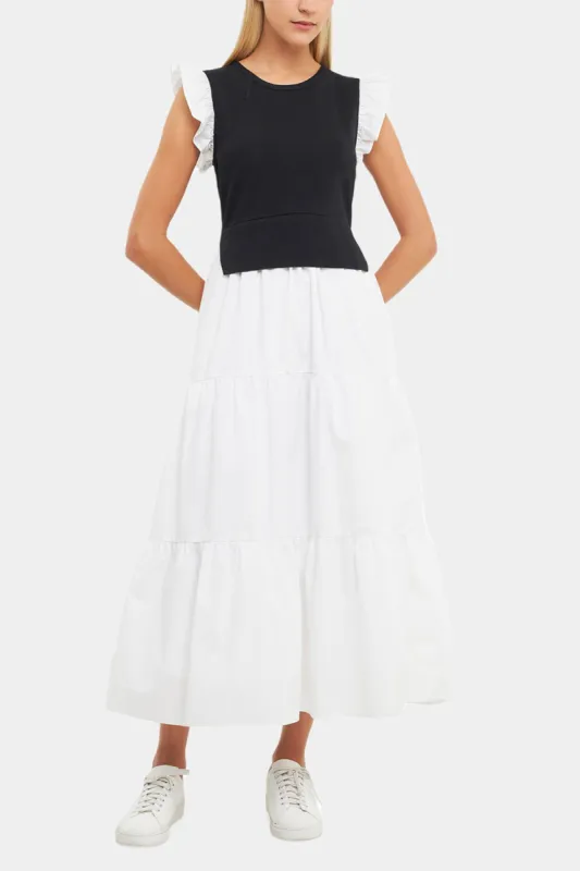 Mixed Media Maxi Dress sold by Lord & Taylor