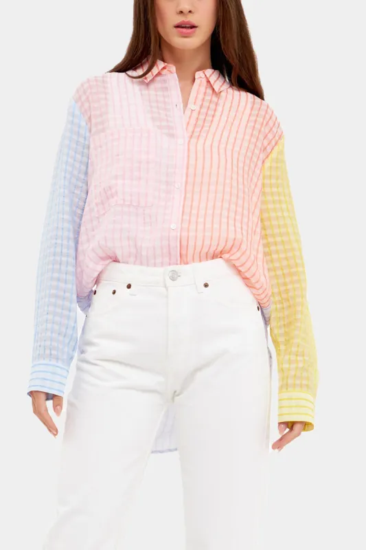 Striped Colorblock Shirt sold by Lord & Taylor