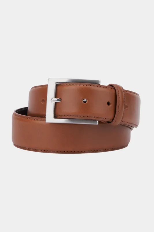 Top Stitch Leather Belt sold by Lord & Taylor