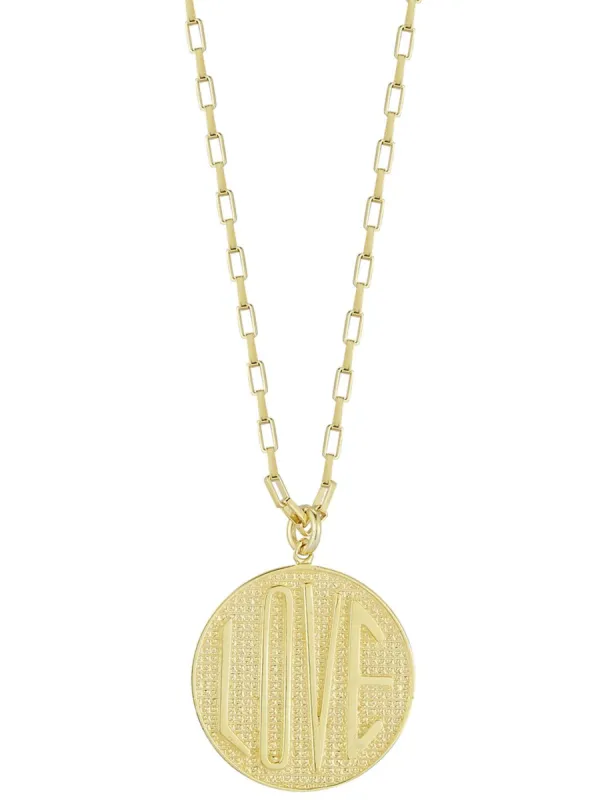 Sterling Silver Love Necklace sold by Lord & Taylor