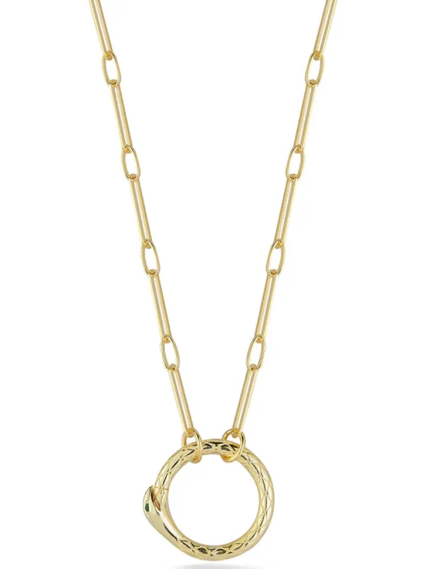 Gold Vermeil Snake Necklace sold by Lord & Taylor