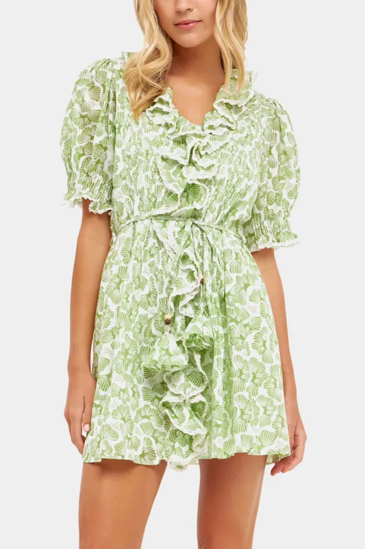 Ruffle Pintuck Dress sold by Lord & Taylor